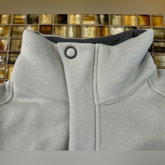 REI Women’s Light Gray Full Zipper Jacket Coat~ Funnel Neck~Size XL~Ex Cond! - Picture 9 of 11